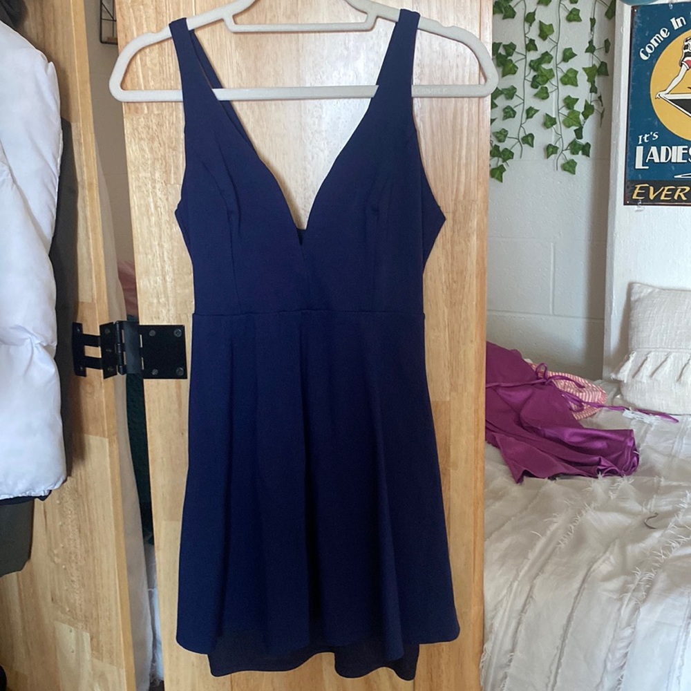 Lulu’s Navy mini dress